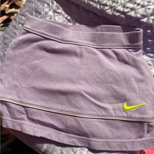 Nike Kids Casual Dress in Purple with Neon Green Logo